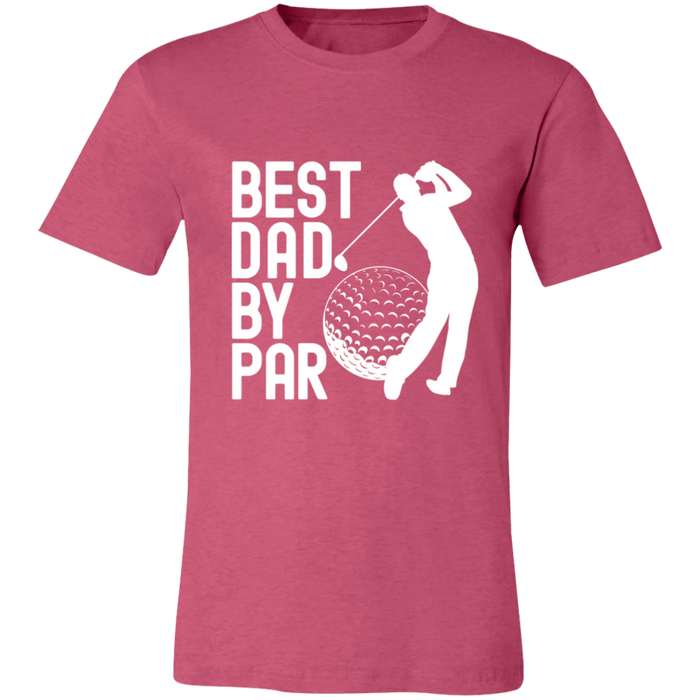 Best Dad By Par Golf Dad T-Shirt