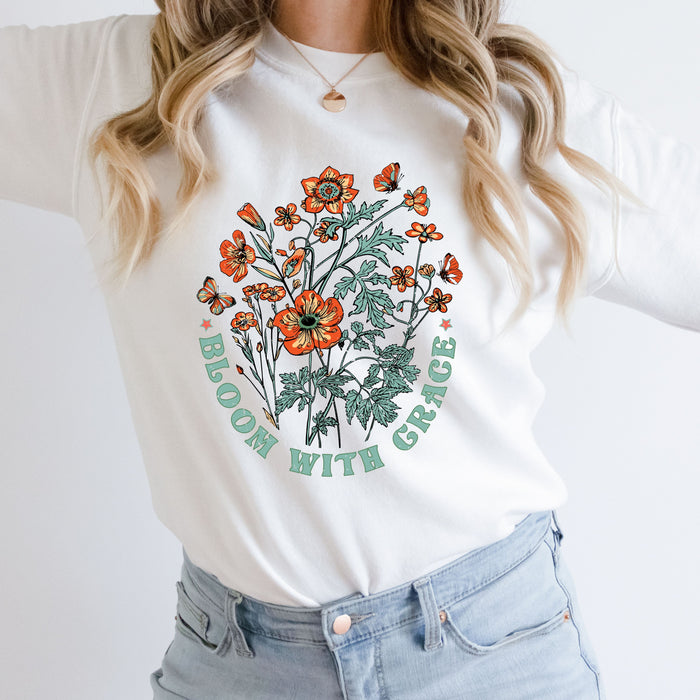 Bloom With Grace Sweatshirt