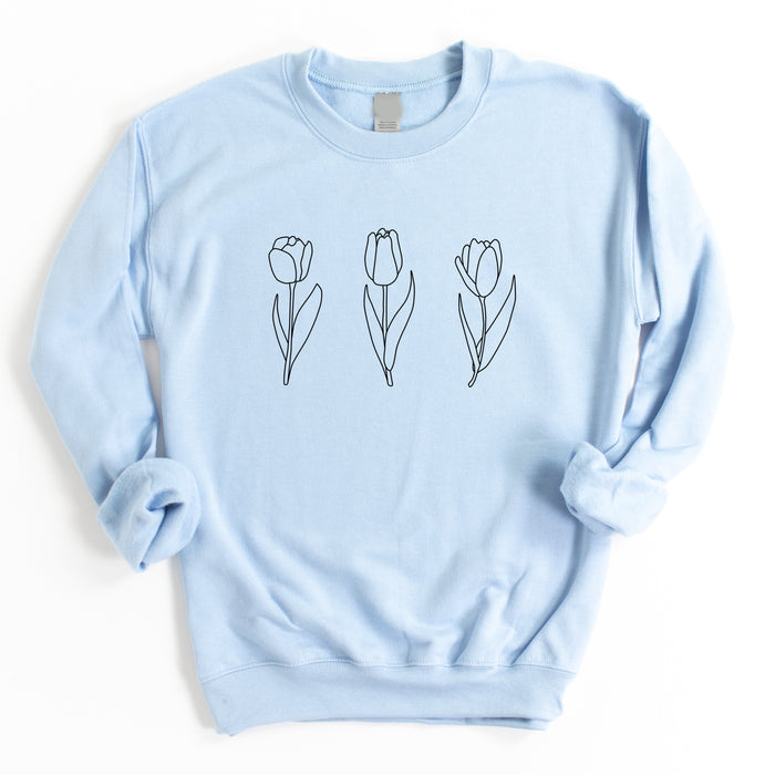Blooming Tulips Sweatshirt