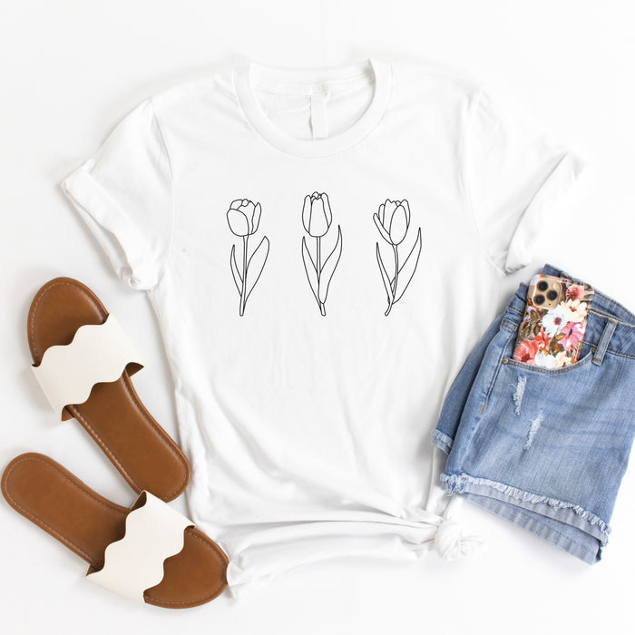 Blooming Tulips T-Shirt