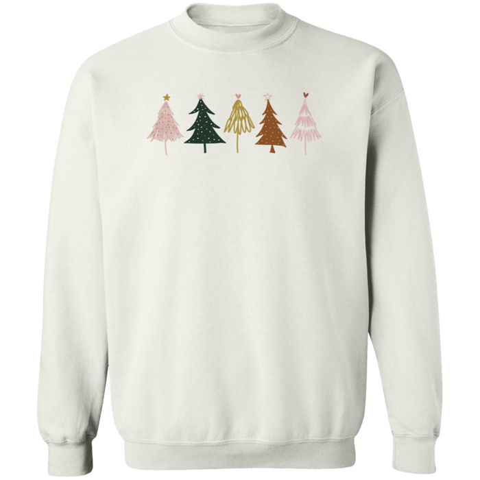 Boho Trees Crewneck Sweatshirt