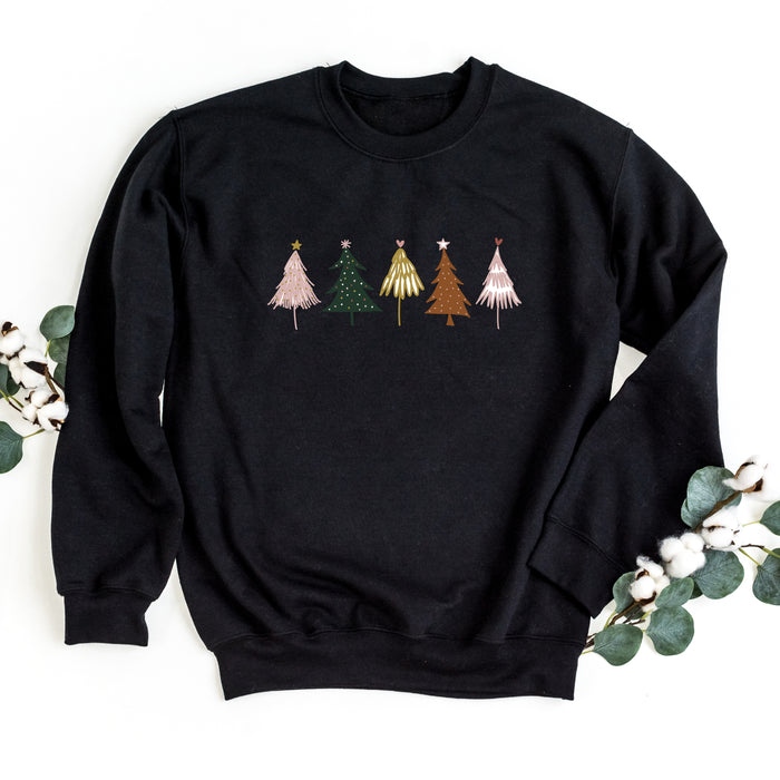 Boho Trees Crewneck Sweatshirt