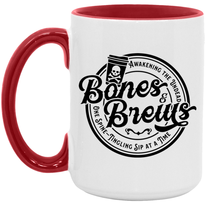 Bones & Brews 15oz Coffee Mug