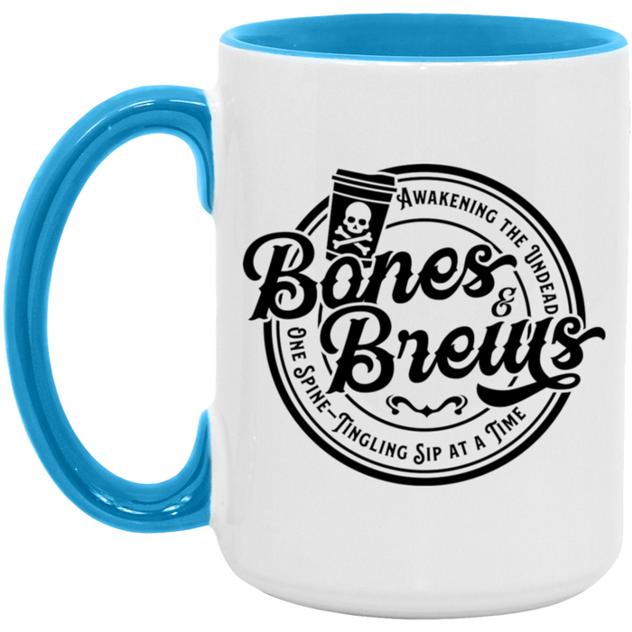 Bones & Brews 15oz Coffee Mug