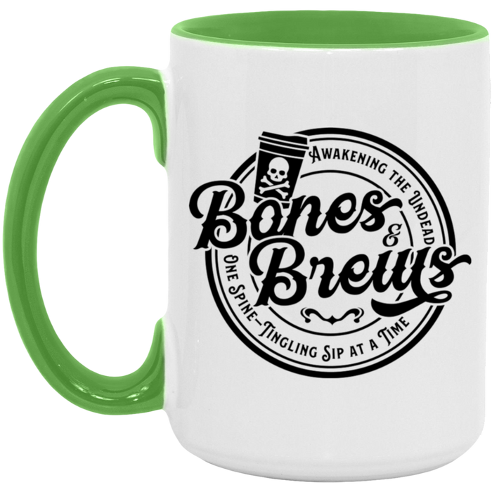 Bones & Brews 15oz Coffee Mug