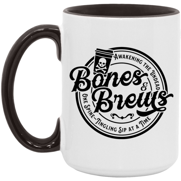 Bones & Brews 15oz Coffee Mug