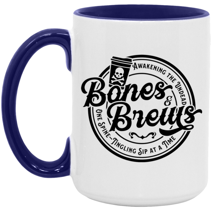 Bones & Brews 15oz Coffee Mug