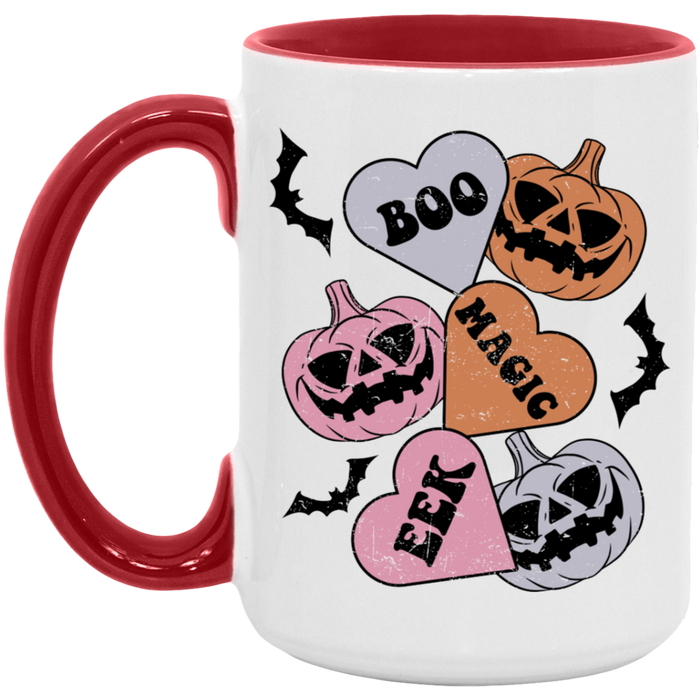 Boo, Magic, Eek, Hearts Mug