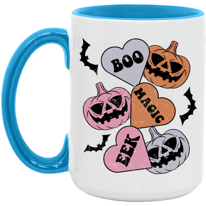 Boo, Magic, Eek, Hearts Mug