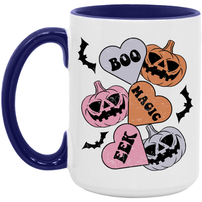 Boo, Magic, Eek, Hearts Mug