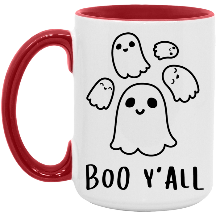 Boo Y'all Ghosts 15oz Coffee Mug