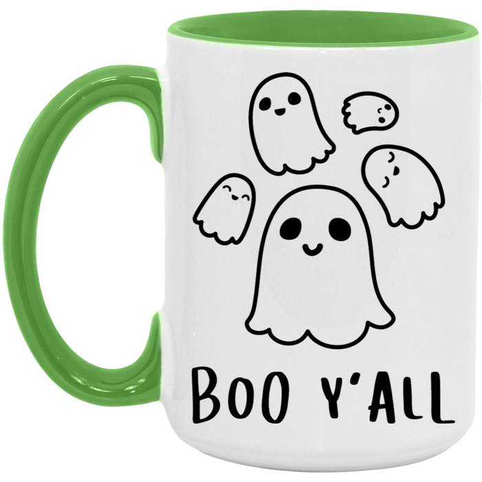 Boo Y'all Ghosts 15oz Coffee Mug
