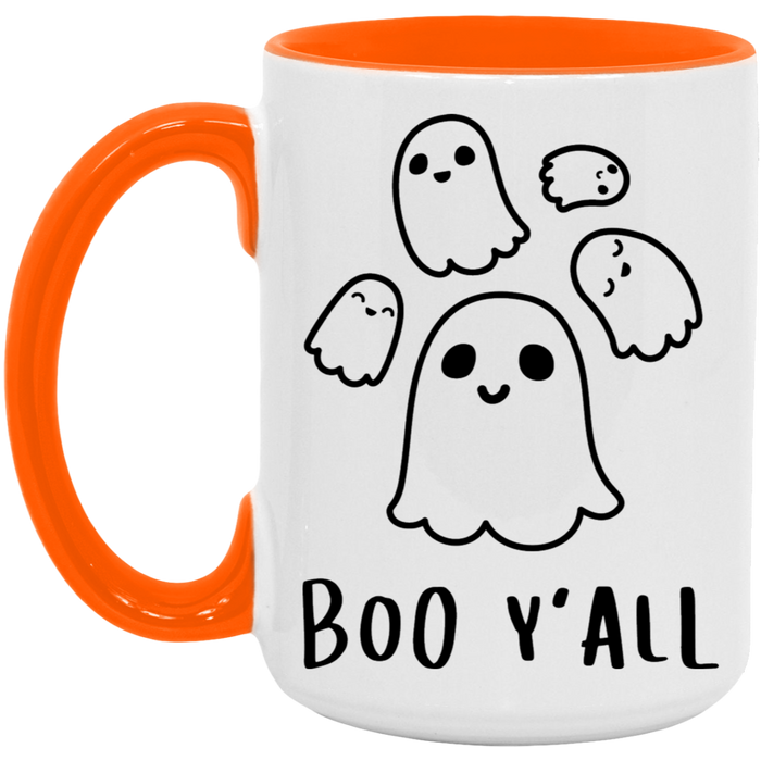 Boo Y'all Ghosts 15oz Coffee Mug