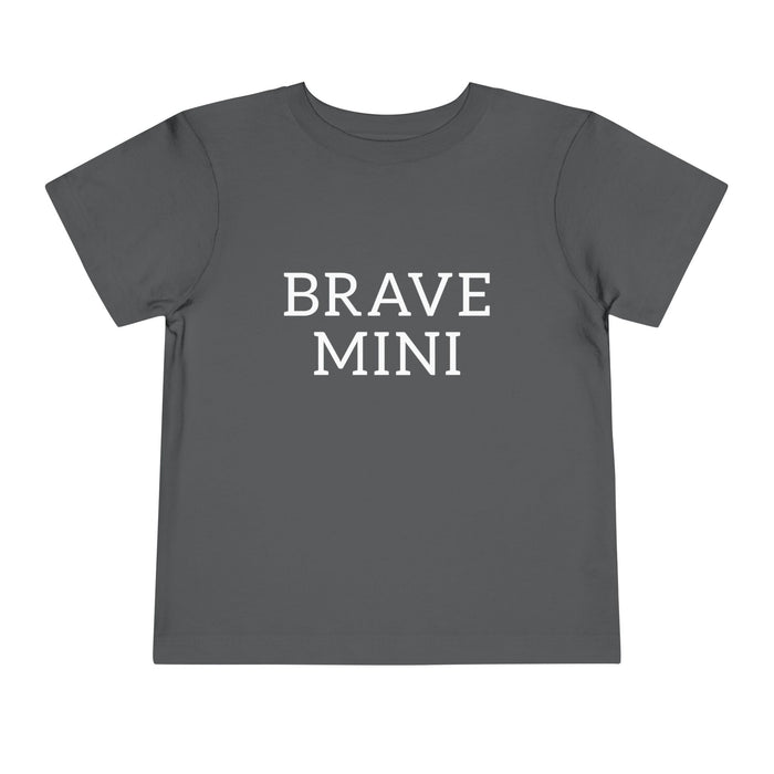 Brave Mini Toddler Tee — kids graphic tee
