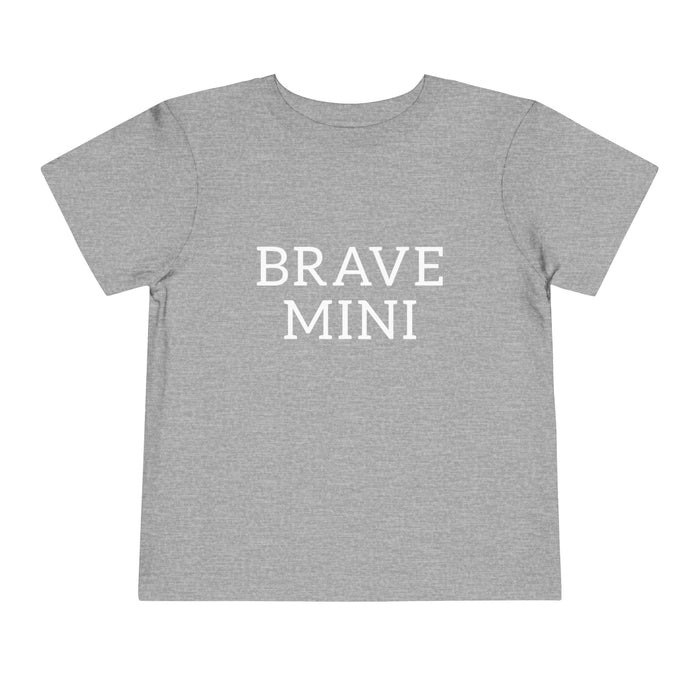 Brave Mini Toddler Tee — kids graphic tee