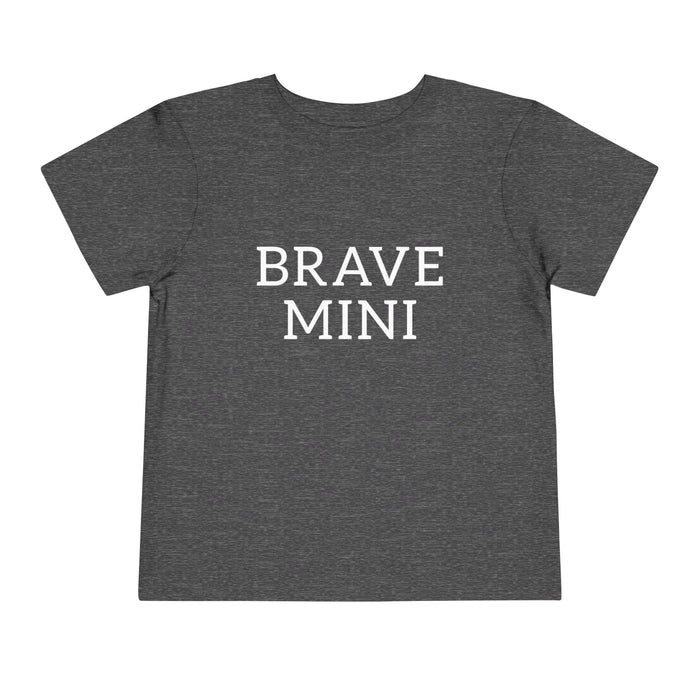 Brave Mini Toddler Tee — kids graphic tee