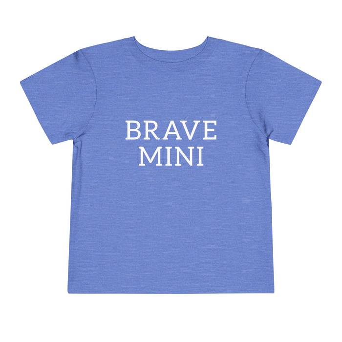 Brave Mini Toddler Tee — kids graphic tee