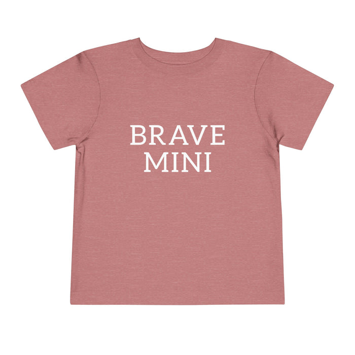 Brave Mini Toddler Tee — kids graphic tee