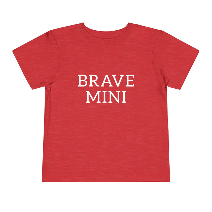 Brave Mini Toddler Tee — kids graphic tee