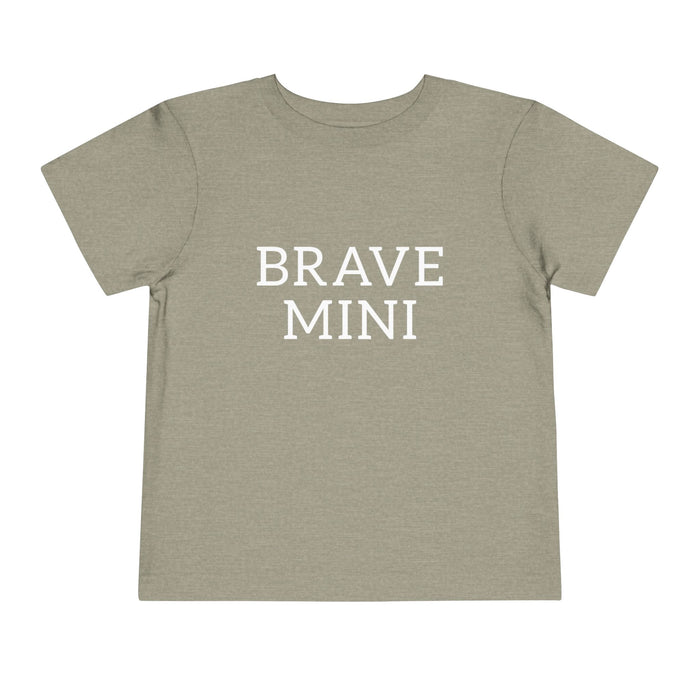 Brave Mini Toddler Tee — kids graphic tee