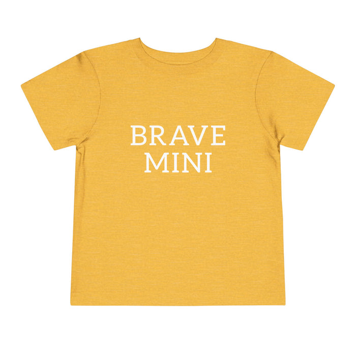 Brave Mini Toddler Tee — kids graphic tee