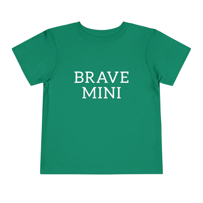Brave Mini Toddler Tee — kids graphic tee