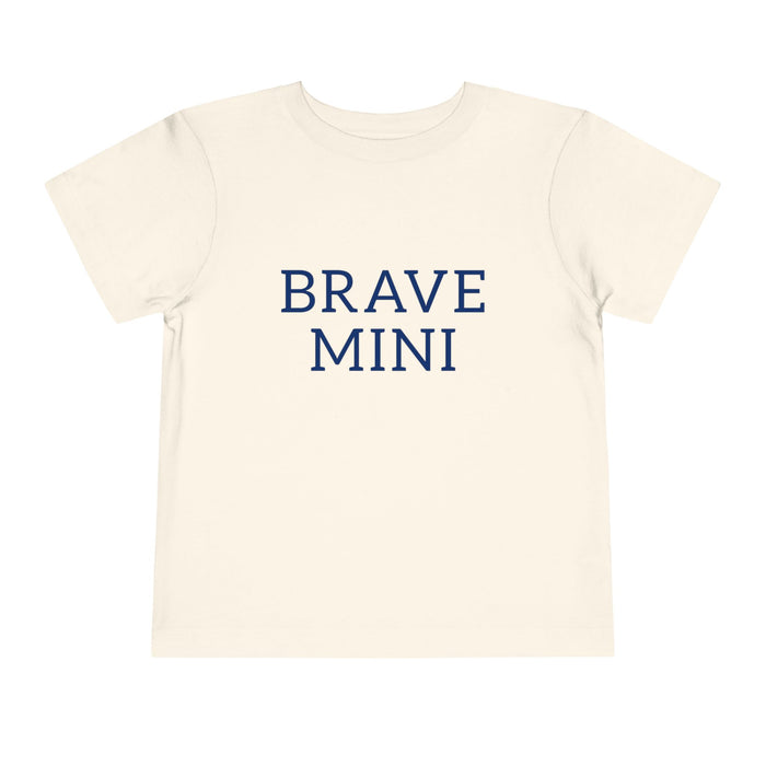 Brave Mini Toddler Tee — kids graphic tee