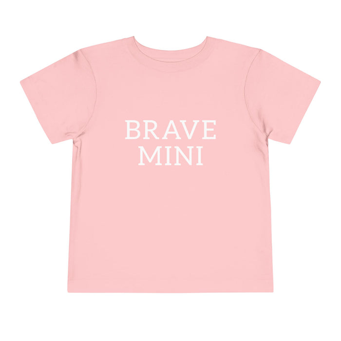 Brave Mini Toddler Tee — kids graphic tee