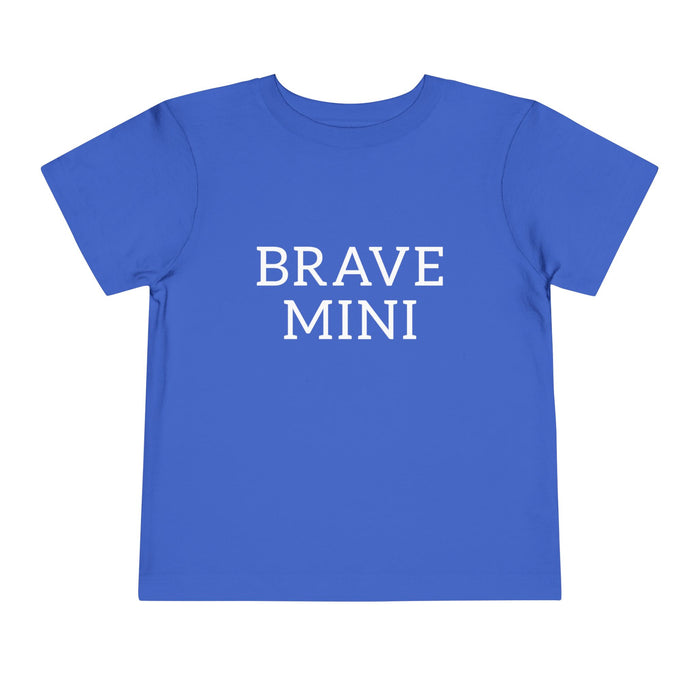 Brave Mini Toddler Tee — kids graphic tee