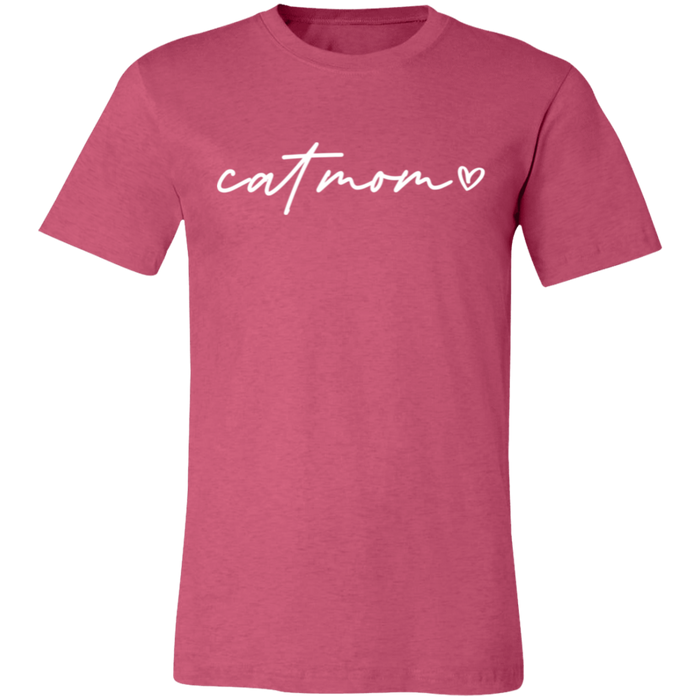 Cat Mom Script Shirt