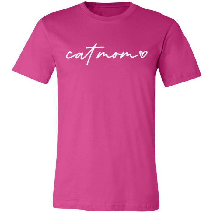 Cat Mom Script Shirt