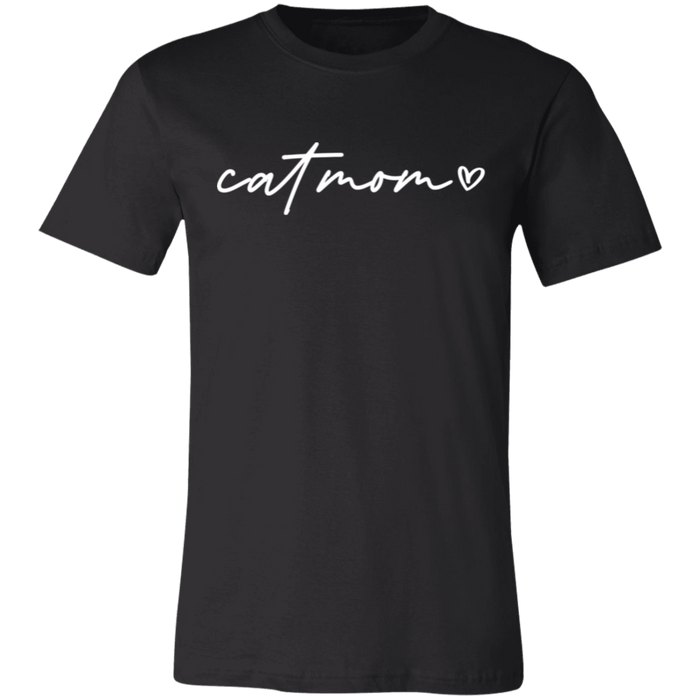 Cat Mom Script Shirt