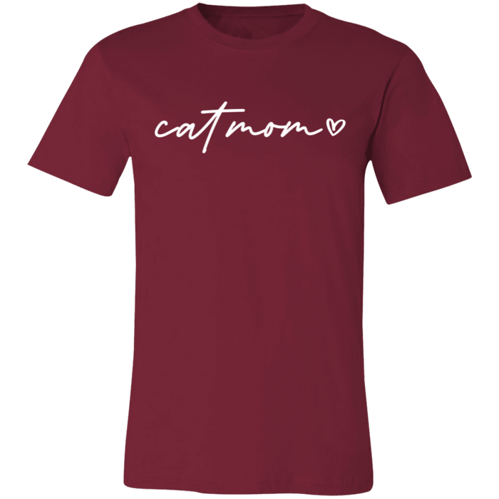 Cat Mom Script Shirt