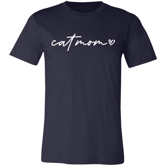 Cat Mom Script Shirt