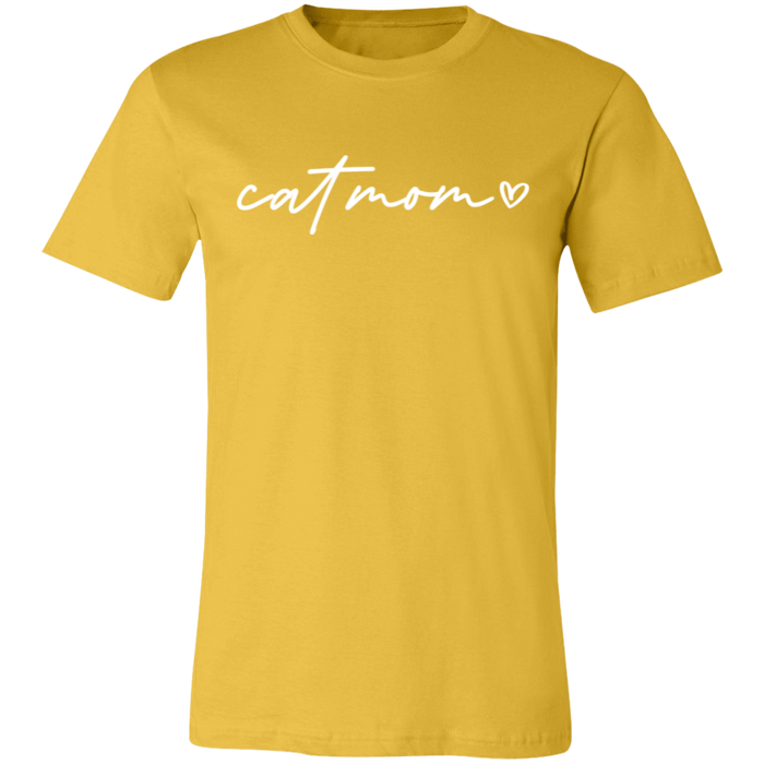Cat Mom Script Shirt