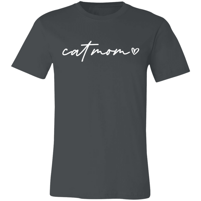 Cat Mom Script Shirt