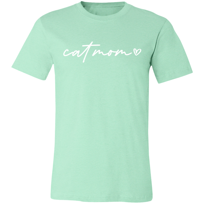 Cat Mom Script Shirt