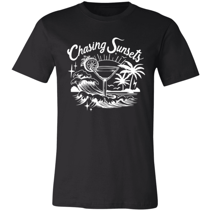 Chasing Sunsets Cocktail T-Shirt