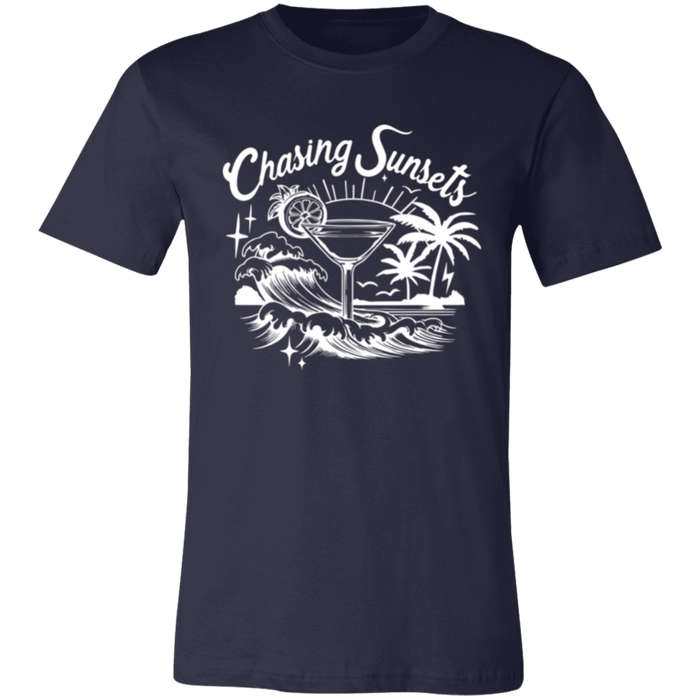 Chasing Sunsets Cocktail T-Shirt