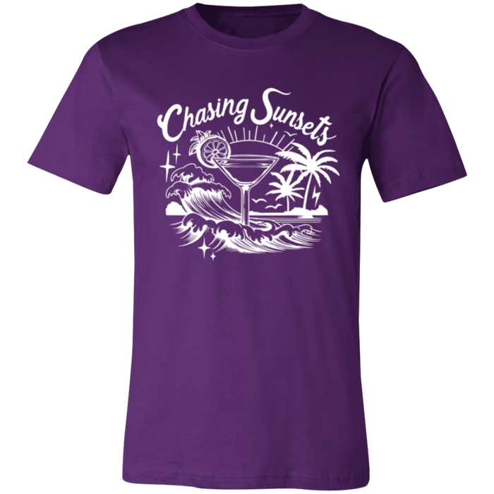 Chasing Sunsets Cocktail T-Shirt