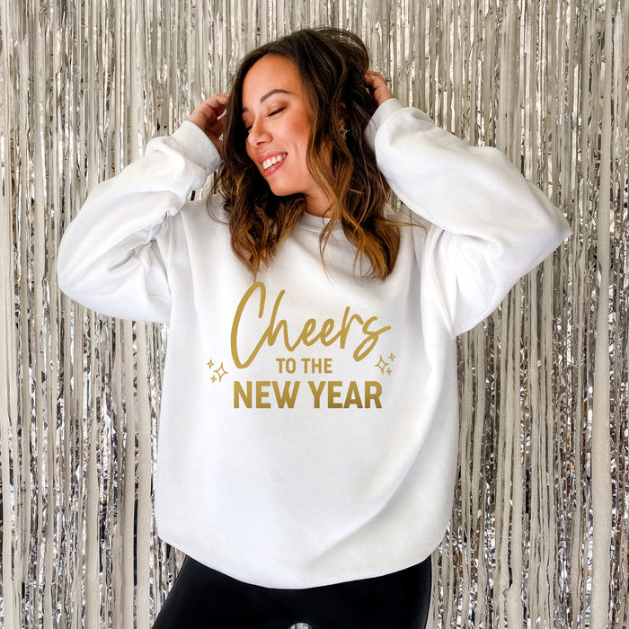 Cheers to the New Year Sweatshirt