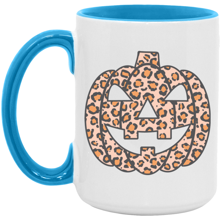 Cheetah Pumpkin Mug