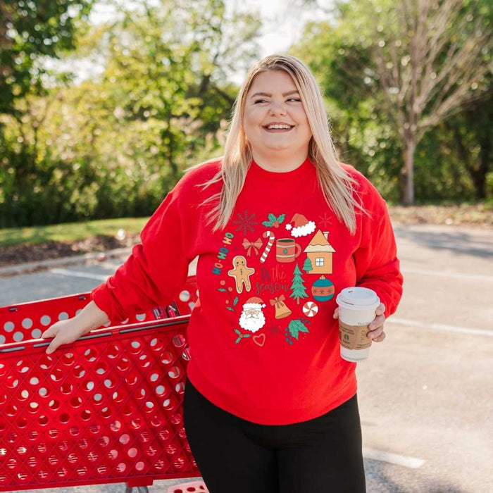 Christmas Doodles Sweatshirt