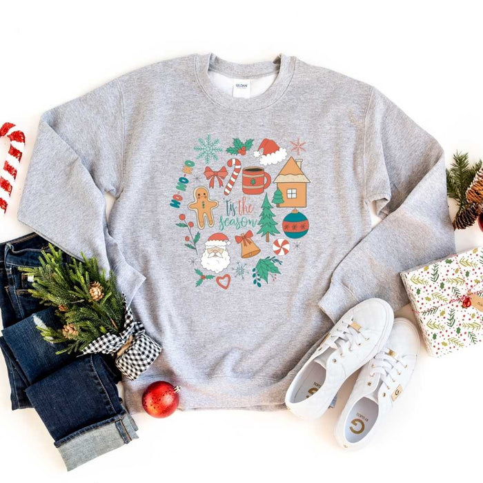 Christmas Doodles Sweatshirt