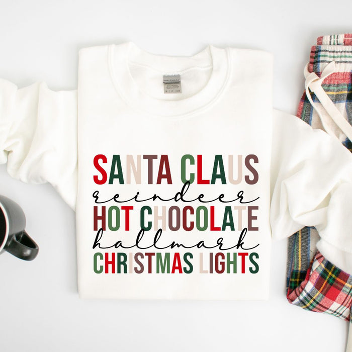 Christmas Favorites Sweatshirt