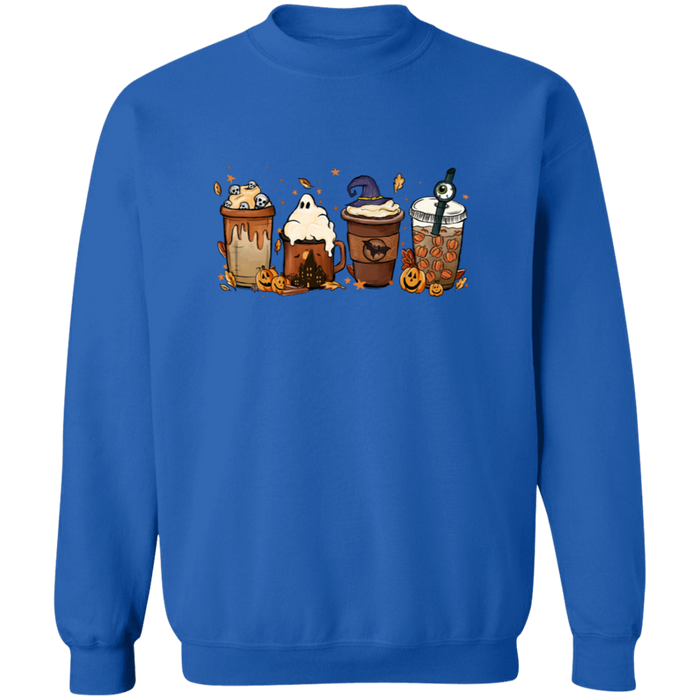 Coffee Halloween Cups 2024 Sweatshirt