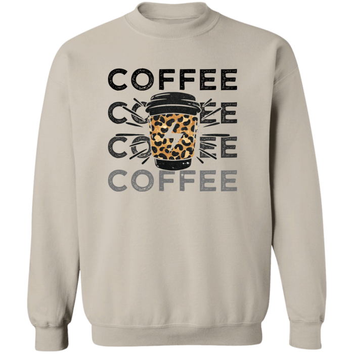 Coffee Lightning Bolt Sweatshirt