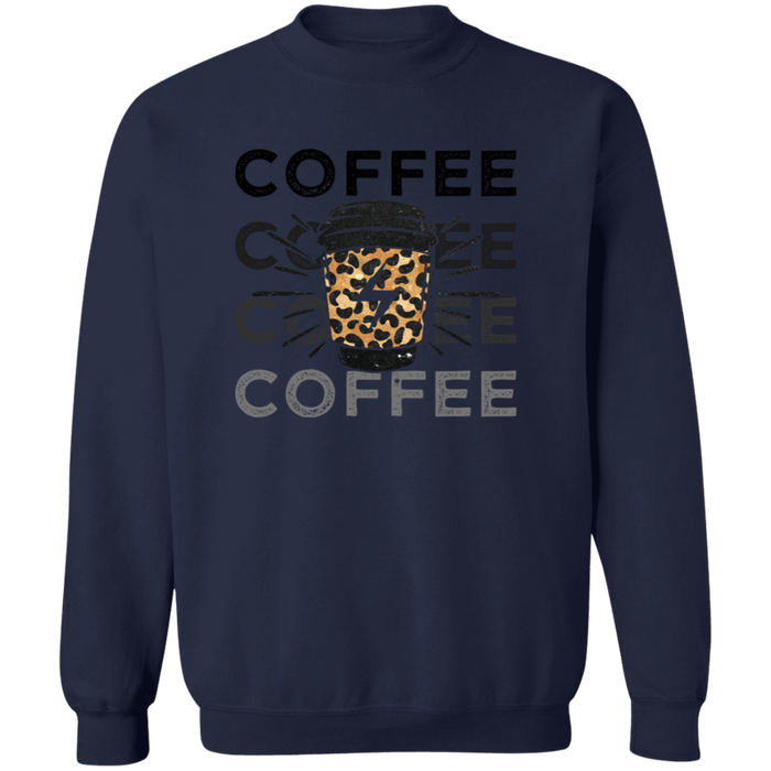 Coffee Lightning Bolt Sweatshirt