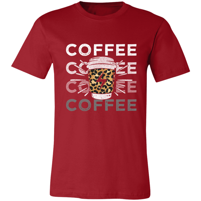 Coffee Lightning Bolt T-Shirt