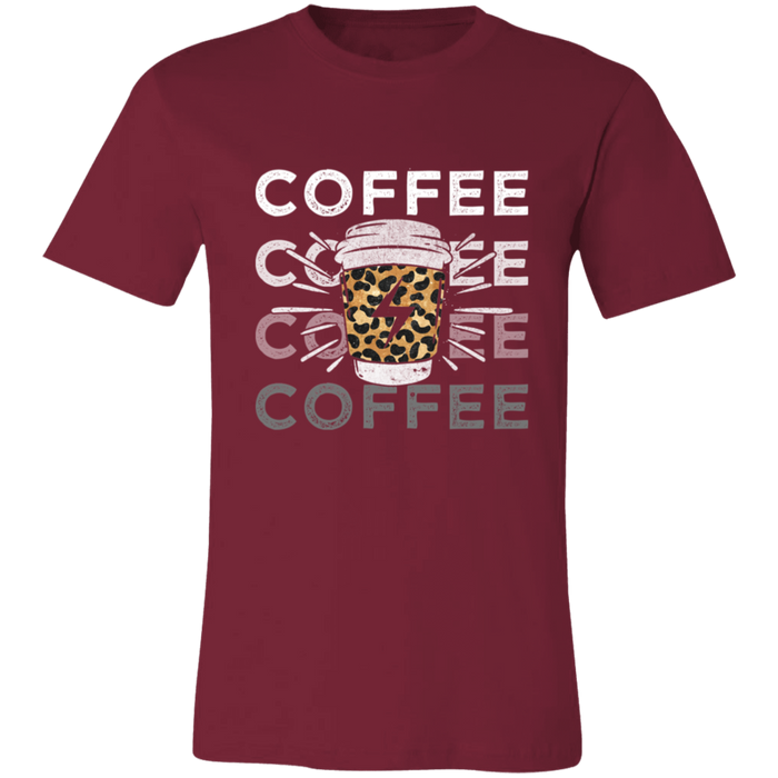 Coffee Lightning Bolt T-Shirt